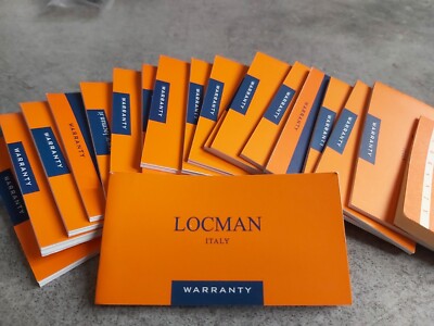 Locman Garantie Neu Gestempelt Garantieheft Uhr Watch Warranty
