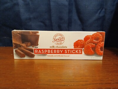 FRESH Sweet Candy Milk Chocolate Covered Raspberry Flavored Sticks - 10.5 oz