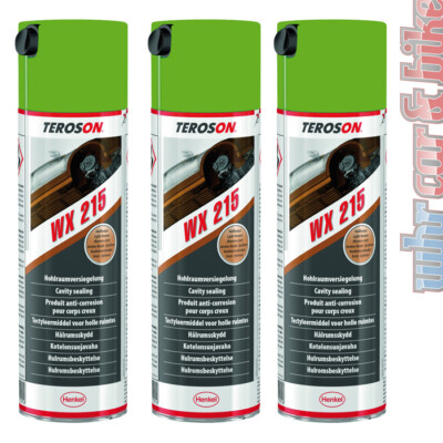 Hohlraumversiegelung Loctite Teroson 3x 500ml Konservierung Korrosionsschutz