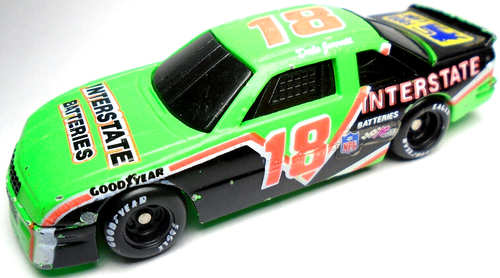 1991 RACING CHAMPIONS INTERSTATE BATTERIES #18 GREEN & BLACK 3" DIECAST NASCAR