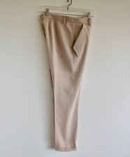 PATRIZIA PEPE beige viscose blend dress pants - Italy size 42, US 6
