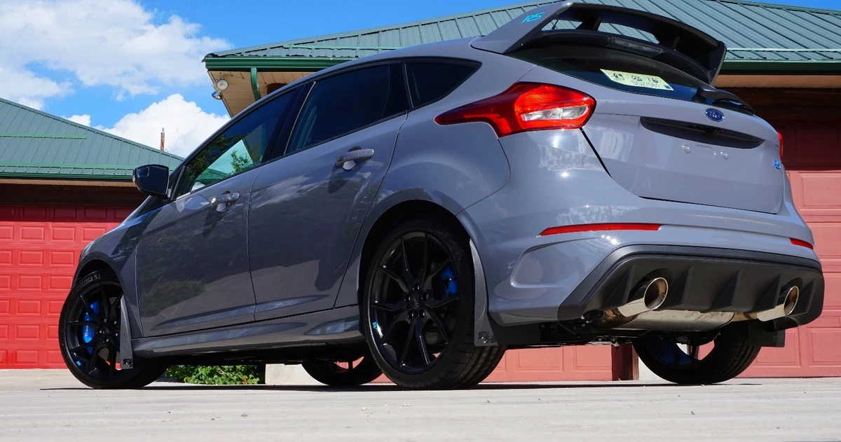 RokBlokz Custom Mud Flaps 2016 2018 Ford Focus RS ST Made in USA