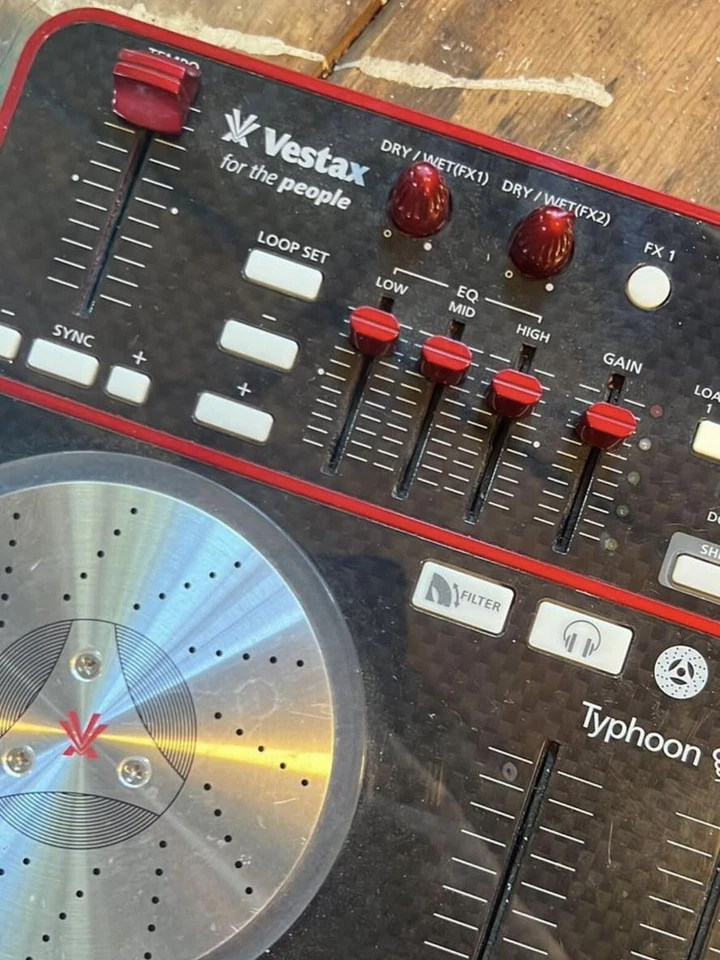 Vestax Typhoon Midi DJ Controller, New Without Box or Cords - Image 2 of 3