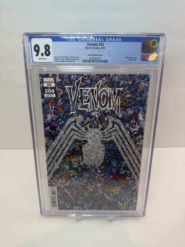 Venom #35 Garcin Variant CGC 9.8 White Pages Venom #200 Legacy # Marvel Comics
