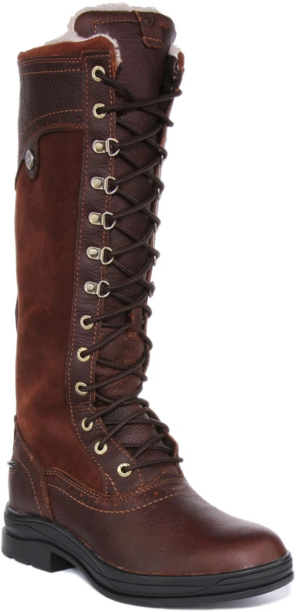 Ariat lace top up tall boots