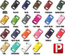 Paracord Planet Brand Contoured Side Release Buckle  3/8 Inch