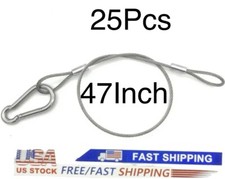 25 Stage Light Safety Cables 47  , Stainless Steel Security Cable.Multi Use