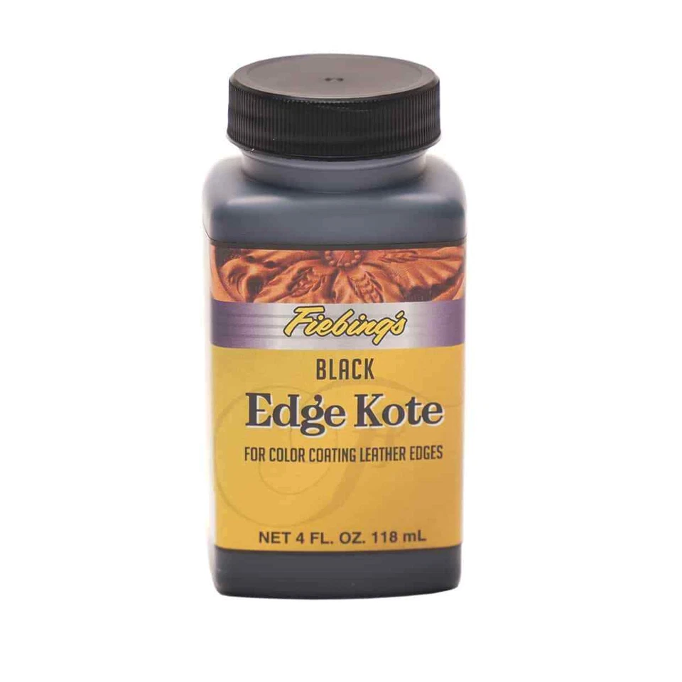 Fiebing's Water Resistant Edge Kote Color Coating 4 Ounce Bottle - Image 3 of 4