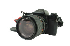 Ricoh KR-5 SUPER II 35mm Point  Shoot Film Camera W RKN f 35-70mm Lens