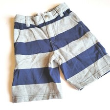 Gymboree Boys sz 5 Rock the Waves Blue Striped Jersey Shorts NWT