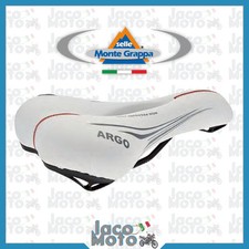 SELLA Sellino BICI MONTEGRAPPA MTB ARGO Anti Prostata Mountain Bike Bianca FORO