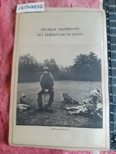 George Harrison All Things Must Pass LP Full Page LARGE B&W 1970 PROMO POSTER AD