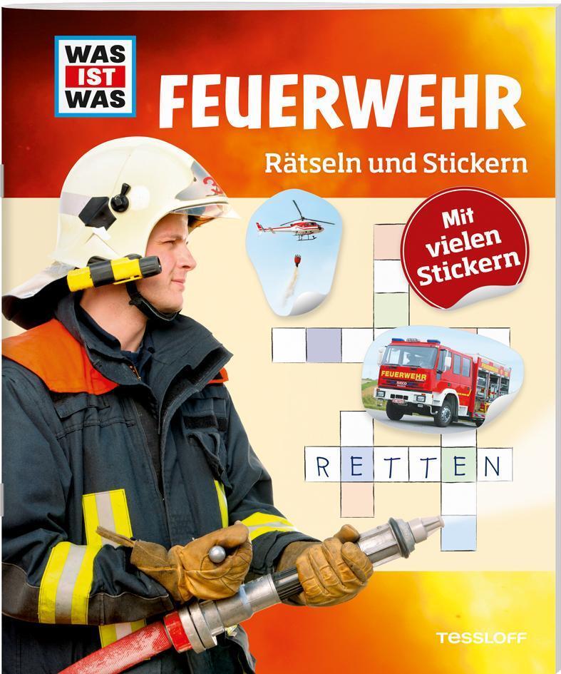 Thumbnail - Was Ist Was Rätseln Und Stickern: Feuerwehr Anja Kunze