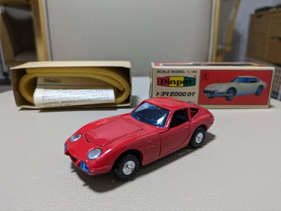 Diapet Yonezawa Mini Car Toyota 2000GT 1/40 #PCI9B7
