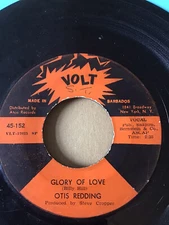 Otis Redding - Glory Of Love / I’m Coming Home - Vg+