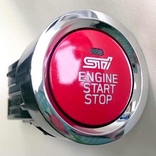 SUBARU GENUINE PUSH ENG START SWICH RED Forester SJ5 ST83031ST040 From Japan - Picture 2 of 3