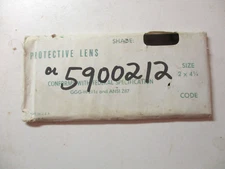 M.P.C USA 4-1/4 x 2 inch Protective Welding Glass Lens Welder 5900212 Vintage