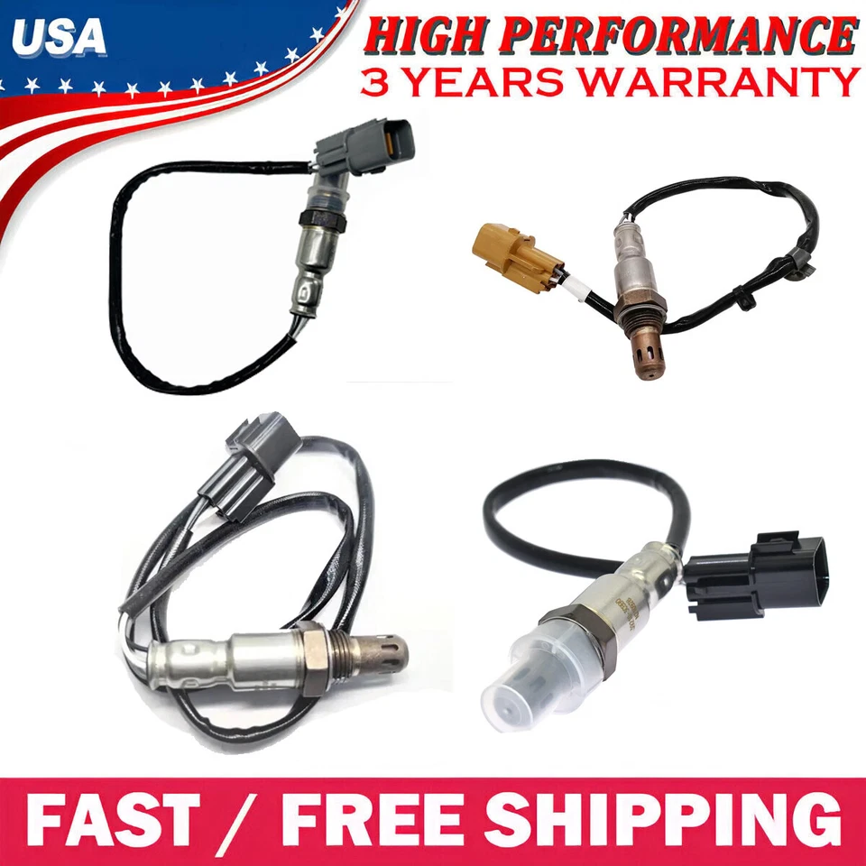 4X Oxygen Sensor Up+Down For Hyundai Azera 3.3L V6 2012 2013 2014 2015 2016 2017 - Image 2 of 4