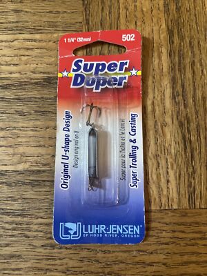 Luhr Jensen Super Duper Hook 1 1/4 