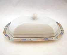 Christopher Stuart SOUTHWEST Y0002 Covered Butter Dish EXCELLENT