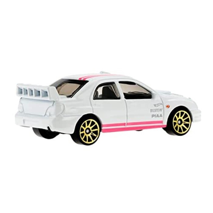 Hot Wheels Subaru Impreza WRX STi WHITE Japanese Car Culture