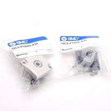 Lot of 2 SMC GC3-P10AS-X30 Embedded Pressure Gauge Filler Block