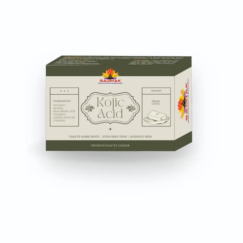 Kojic Acid Soap For Reduces Dark Spot &Promoting A Brighter &More Even Skin Tone