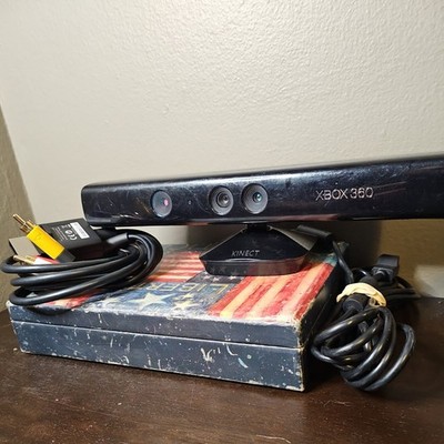Genuine Microsoft XBOX 360 Kinect Sensor Bar and A/V Cables