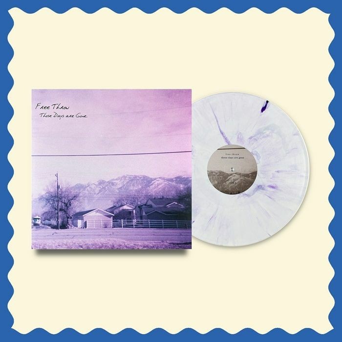 FREE THROW - Those Days Are Gone - Vinyl ('fun dip' vinyl LP with obi-strip)