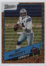 2021 Classics H2 Premium Edition Orange Timeless Tributes 3/10 Dak Prescott lz7