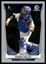 Chase Vallot 2014 Bowman Draft #CDP38 Royals MLB READ FREE SHIPPING AutographDen