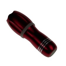 Red 9 LED Flashlight Glow in Dark Compact Ultra Bright Durable Aluminum Outdoor