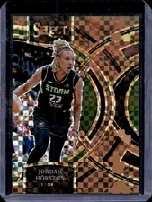 2024-25 Panini Select WNBA Jordan Horston #104 Bronze Checkerboard /49
