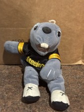 NFL Coolbeans 1997 Custom Edge Pittsburgh Steelers Beaver Plush