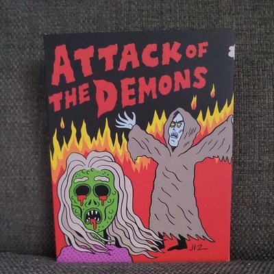 Attack of the Demons (Blu-ray, 2019) w/Slipcover Dark Star Pictures Brand New 