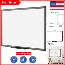 Durable Magnetic Whiteboard 36 x 24 Inches - Perfect for Home, School, Office