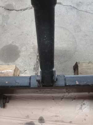 OEM Curtis Sno-Pro 2000 Lift Snow Plow Frame W Cylinder/Lights | eBay