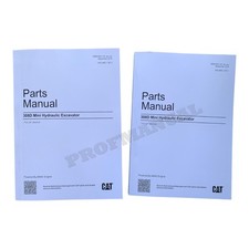 Caterpillar Cat 308D Mini Hydraulic Excavator Parts Catalog Manual ser FYC1-Up