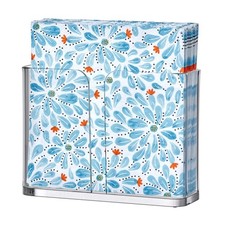Amazing Abby Acrylic Luncheon Napkin Holder (6.5"x6.5"), Luncheon, Clear
