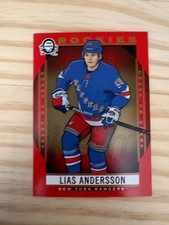 2018-19 O-Pee-Chee Coast to Coast Red #179 Lias Andersson - NY RANGERS
