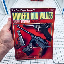 Modern Gun Digest Values Sixth Ed. Jack Lewis 1987 Vintage Rifle Colt Handgun