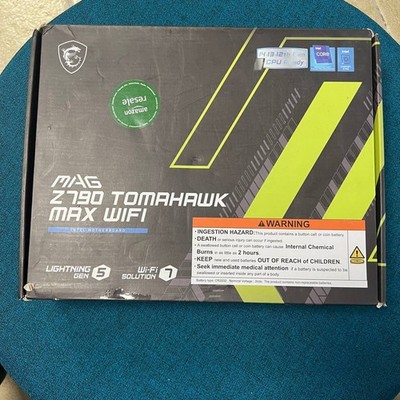 MSI MAG Z790 Tomahawk Max WiFi Mainboard ungetestet OVP