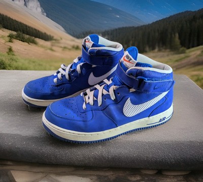Vintage Retro Air force 1 Blue Nike Shoes Size 11