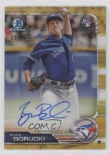 2019 Bowman Chrome Rookie Gold Refractor 2/50 Ryan Borucki #CRA-RB Auto gr5