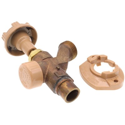 WOODFORD 101C 1/2'' x 3/4'' Sweat Inlet Anti-Siphon Mild Climate Wall Faucet