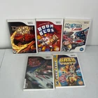 Nintendo Wii 5 Game Bundle Boom Blox Bash Party MySims Racing Speed Racer Dragon