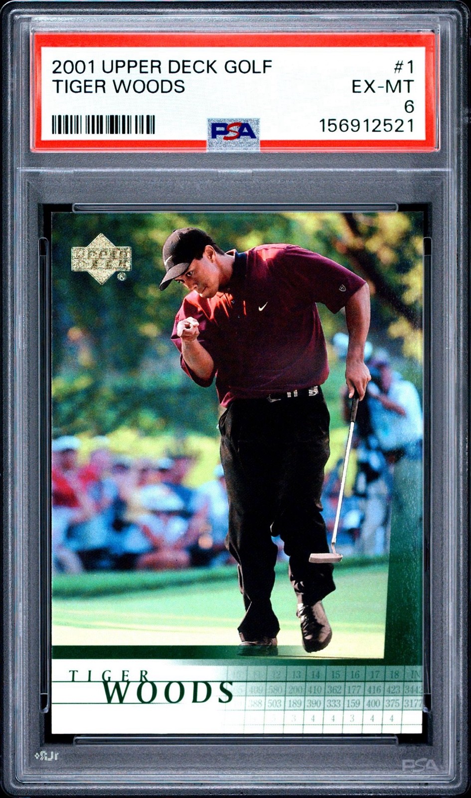 2001 Upper Deck - Tiger Woods #1 (RC)