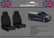 Seat Covers For Fiat Scudo Medium Wheelbase (2022-Now) 3rd Gen Heavy Duty