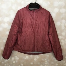 L.L. Bean pink Mid-Length Jacket Full Zip Women  s Size M