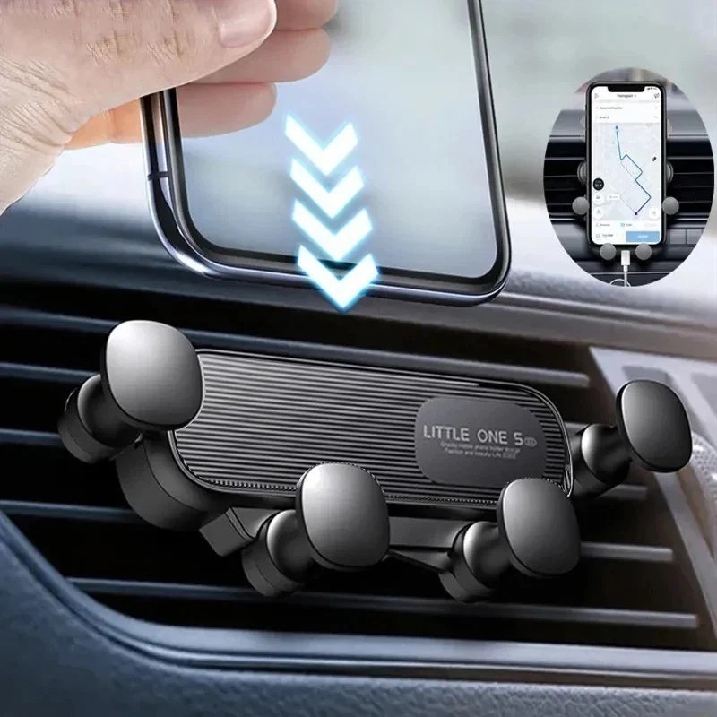 PORTA TELEFONO CELLULARE PER AUTO UNIVERSALE SUPPORTO SMARTPHONE CLIP AUTOMATICA